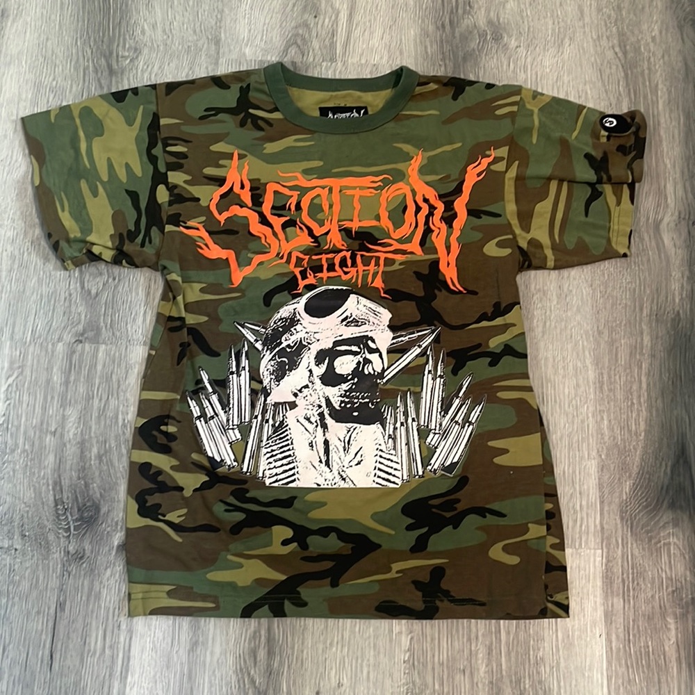 Section 8 camo shirt